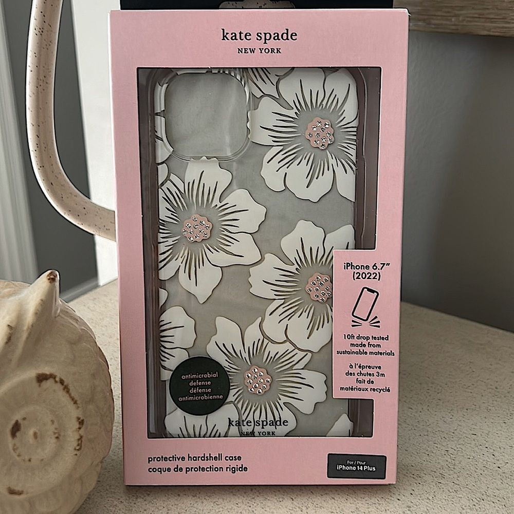 New! Kate Spade iPhone 14 Plus Case